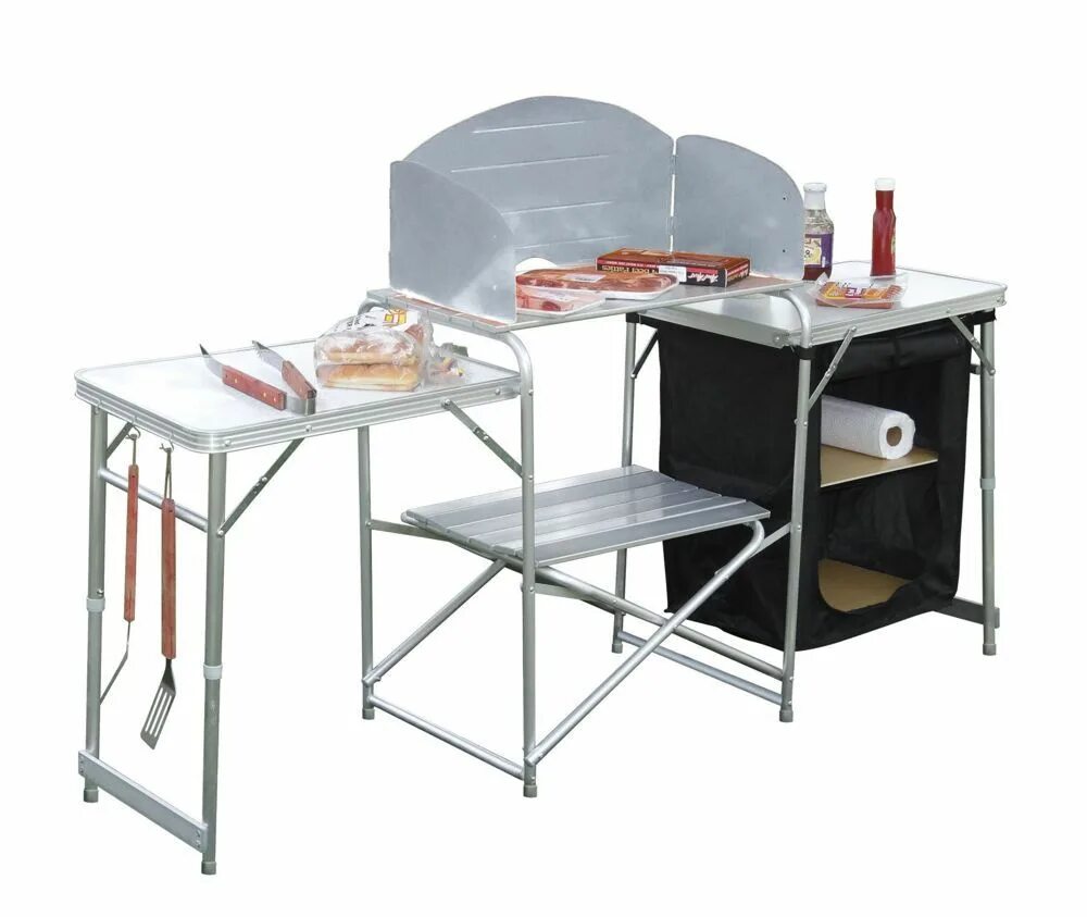 Кемпинговая мебель для кухни. Кемпинговая кухня Camp Kitchen Table. Мобильная кухня Camping World Karelia. Кухня аутвенчер походная. Мебель складная для кемпинга Quechua.