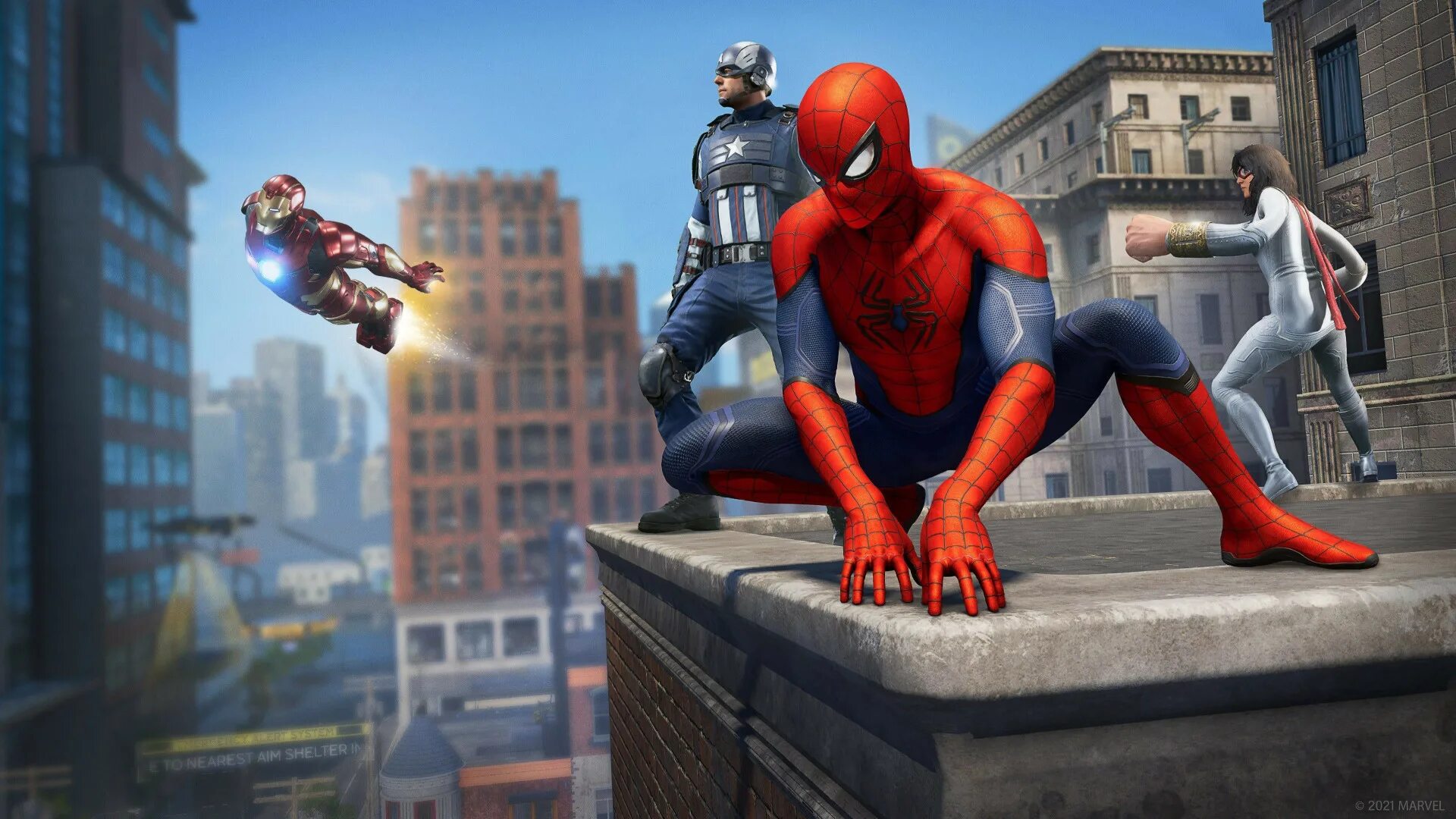 Играть человек паук marvel