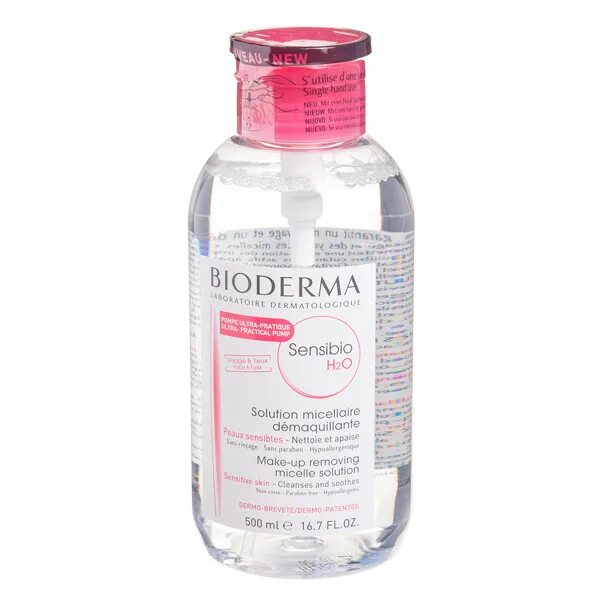 Мицеллярная вода 500мл. Мицеллярная вода "Sensibio h2o" (500 мл). Bioderma мицеллярная вода Sensibio. Биодерма (Сенсибио вода 500мл ) Naos-Франция. Биодерма мицеллярная вода 500 мл.