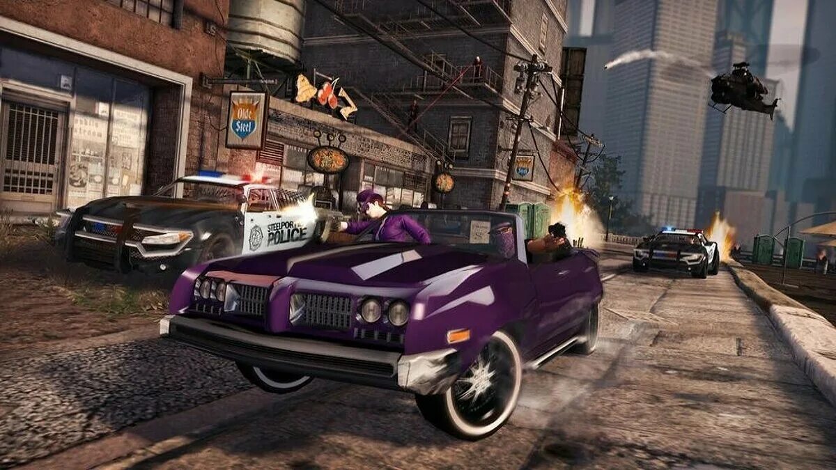 Saints row отзывы. Saints Row 3. Saints Row 3 Steelport. Saints Row 3 the third. Сенс Роу 5.