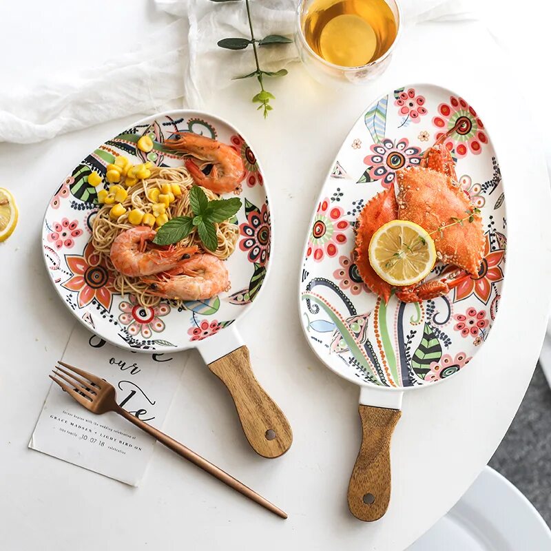 Сервировочное блюдо. Сервировочная тарелка. Дизайнерские тарелки. Керамическая посуда в скандинавском стиле. Скандинавские керамические тарелки.
