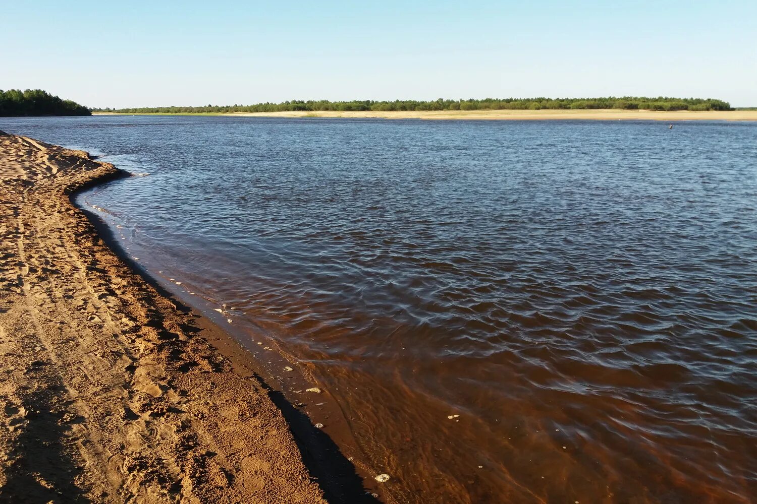 Вода в вычегде