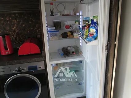Отличие встроенного холодильника