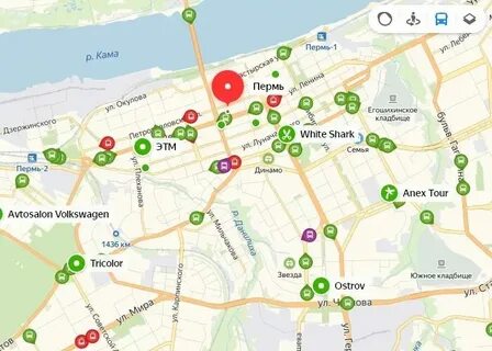 81 автобус пермь маршрут карта