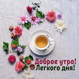 Хорошего дня и легкой работы