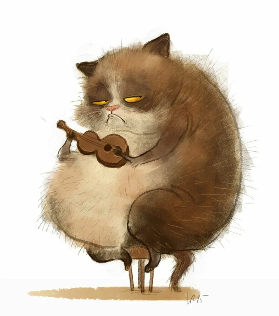 Кот иллюстрация
