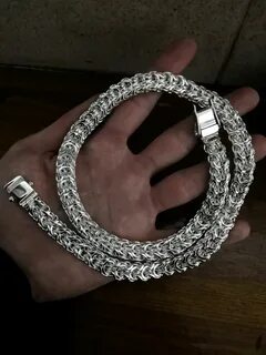 Серебряная цепочка 100 грамм