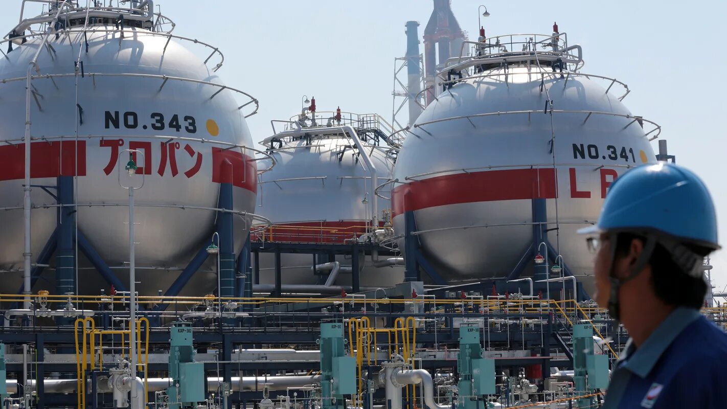 Япония газ россия
