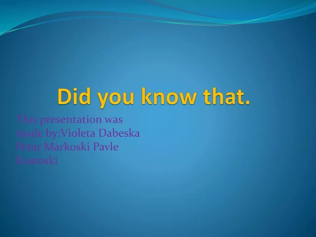 Presentation is about. The presentation was made by. this presentation.