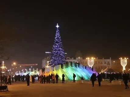 Новогодние праздники в чите
