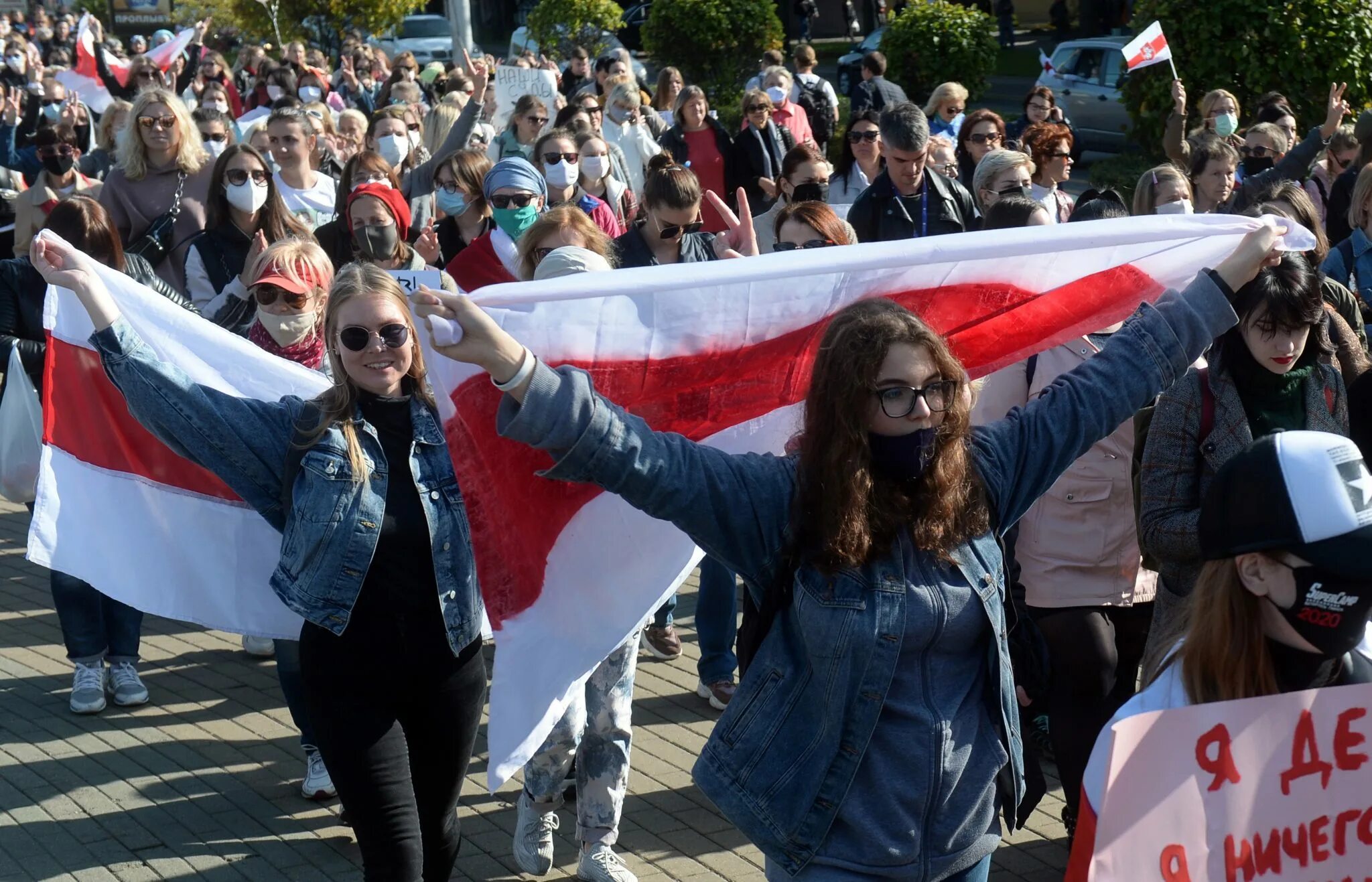 Беларусь новости правда. Майдан в Беларуси Минск. Протесты БЧБ В Беларуси. Женский марш Беларусь.