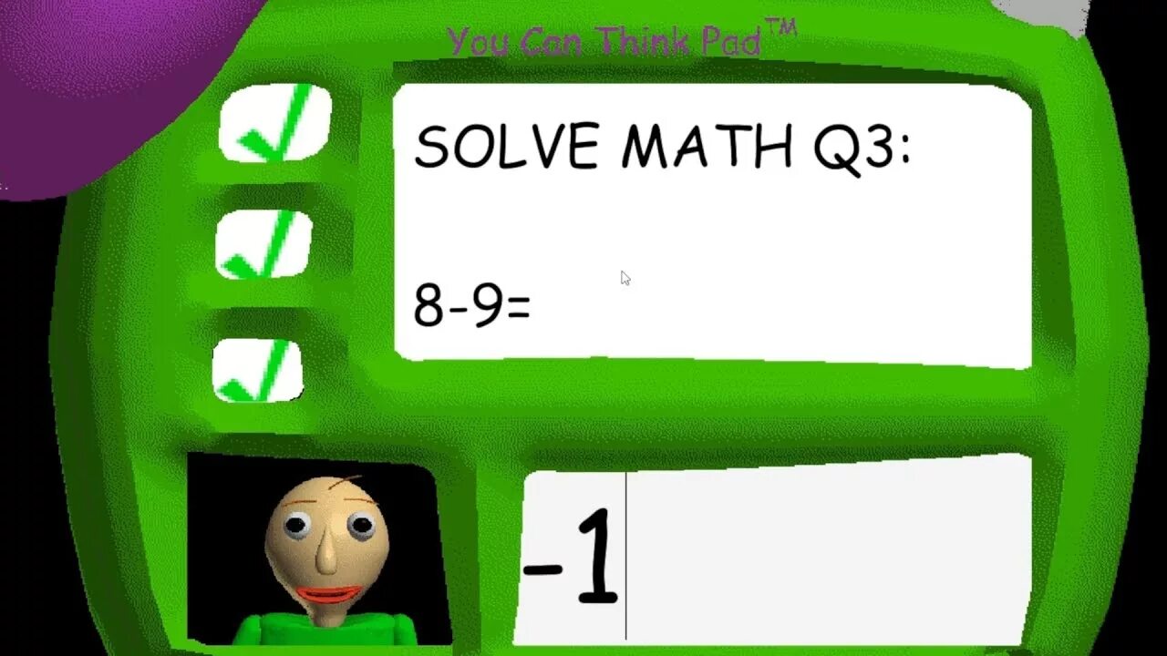Baldi's Basics in Education Last question SOLVED (MOD) - YouTube
