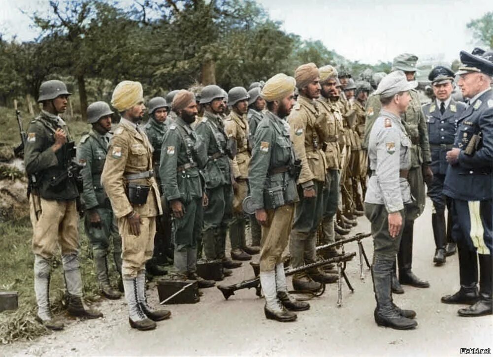 Индийский добровольческий Легион СС «свободная Индия». Солдат легиона СС «свободная Индия». Гуральский добровольческий Легион СС. Легион СС «Азад хинд».