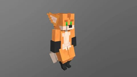 Minecraft Kemono Fox - Download Free 3D model by DearFox.