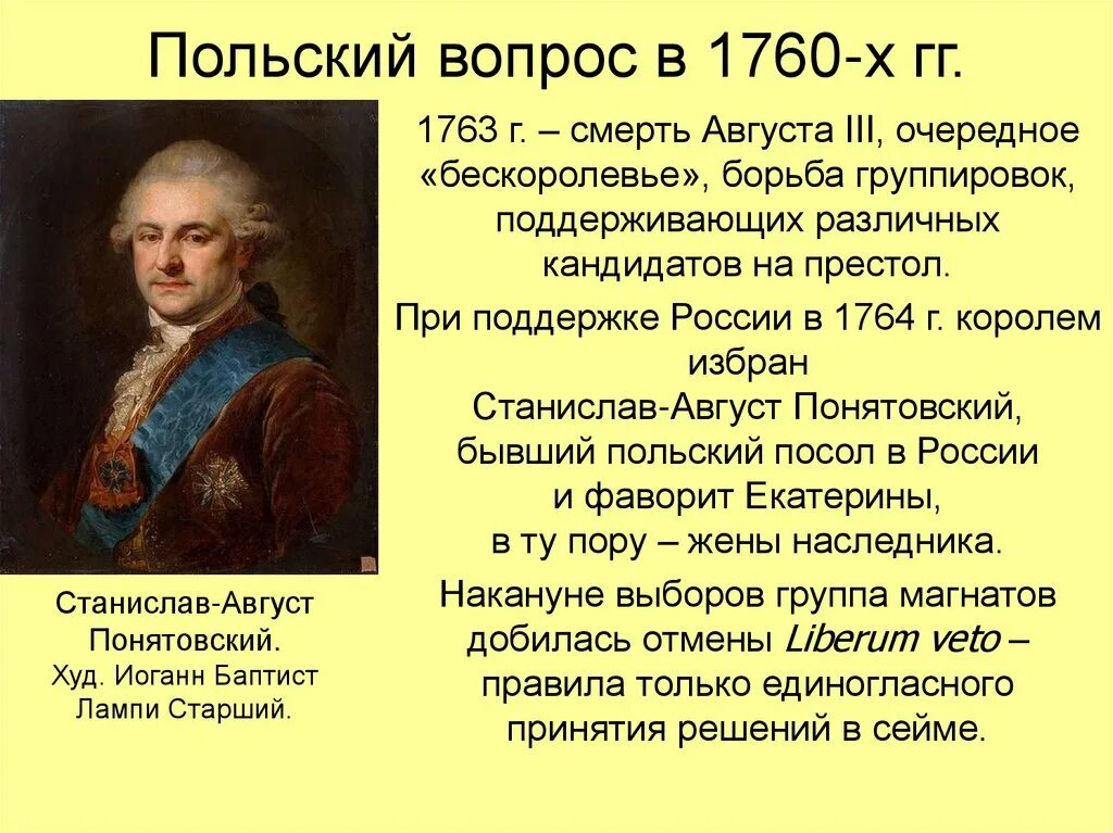 При поддержке польского короля в