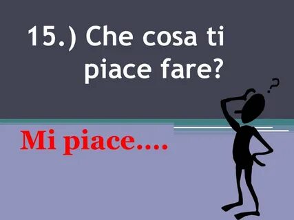 Che cosa