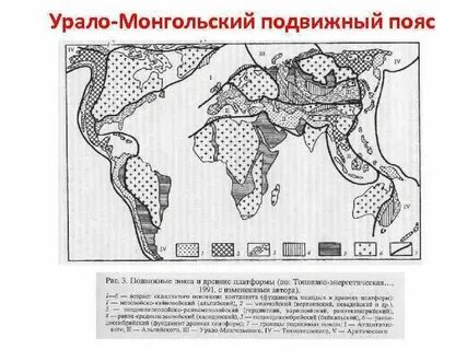 Горные пояса на карте