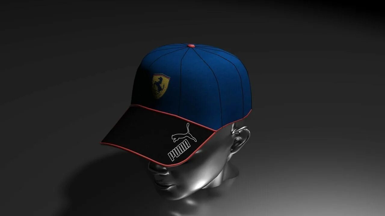 3d model cap 57xtreme. Кепка 3d. Кепка 3д модель. Бейсболка 3d модель.