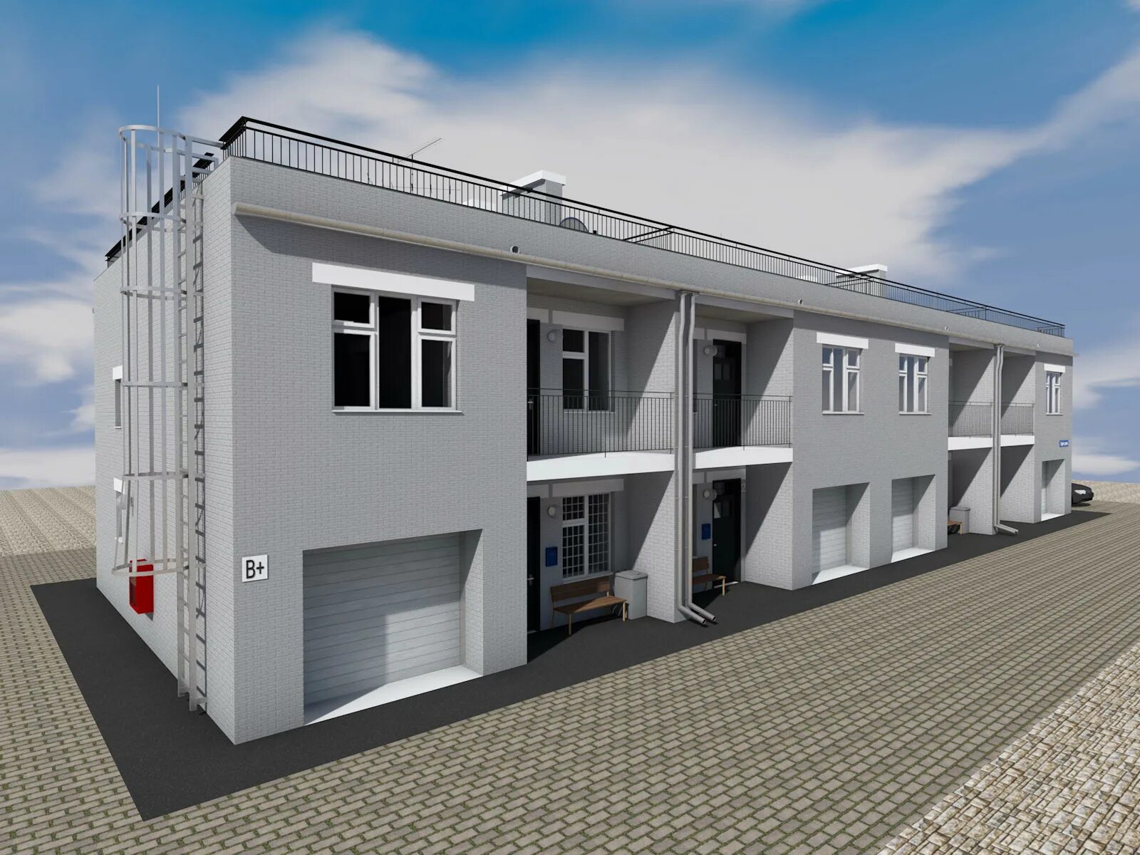 таунхаус. таунхаус в сша. проект таунхауса на 3 семьи. 3 этажный таунхаус. дом на три семьи.