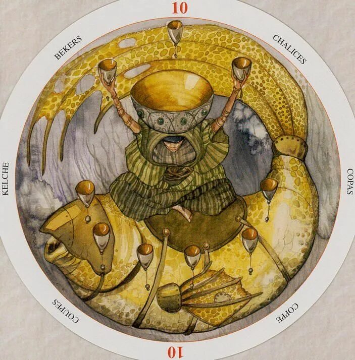 Таро "круг жизни" (circle of Life Tarot). Старшие арканы Таро круг. Круглая колода Таро. Круглая колода карт Таро.