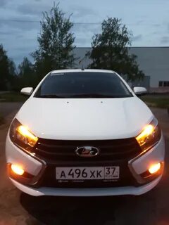 Диодный свет на весту