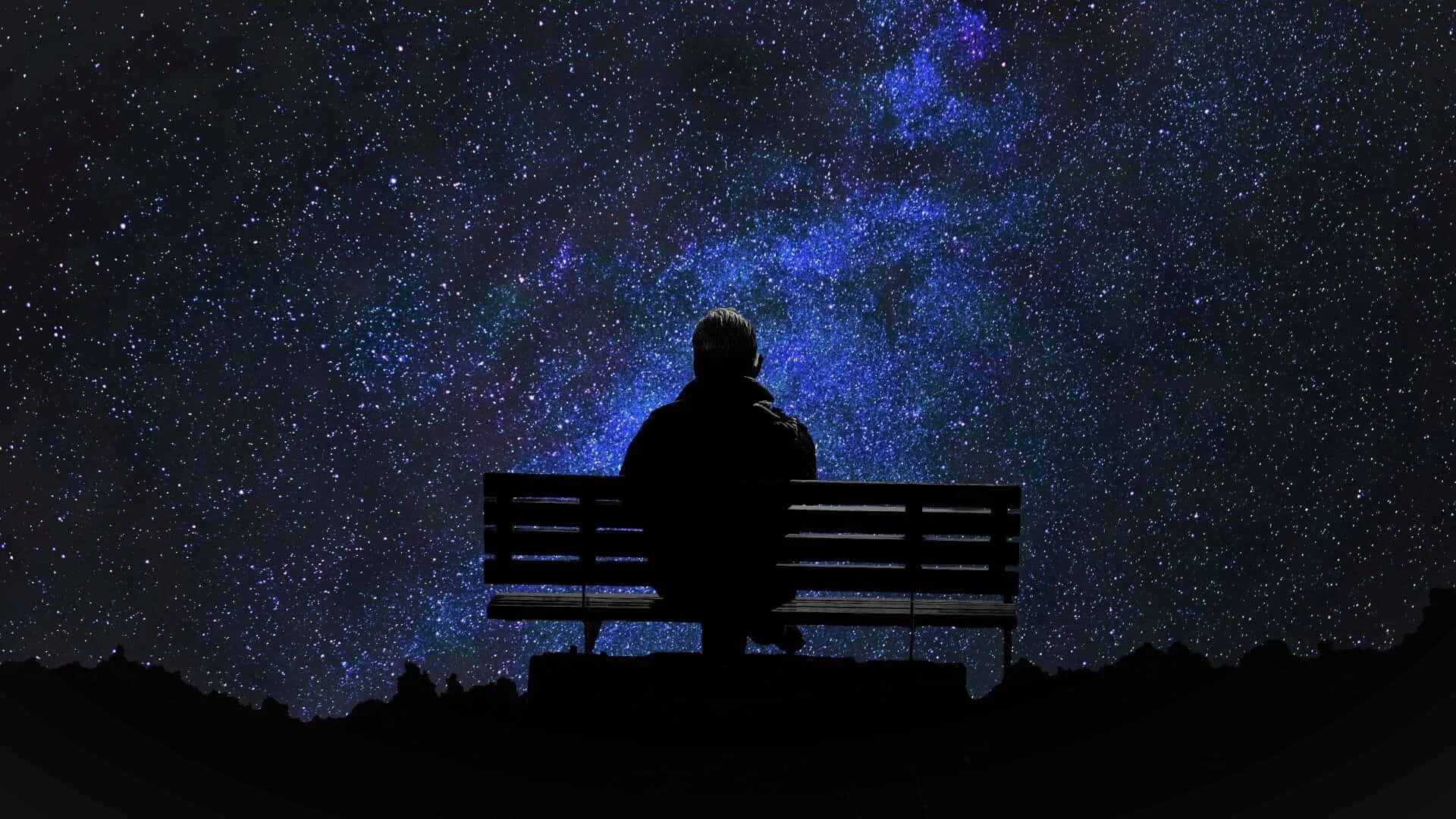 Star man in the sky