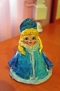 Как сделать снегурочку из бумаги