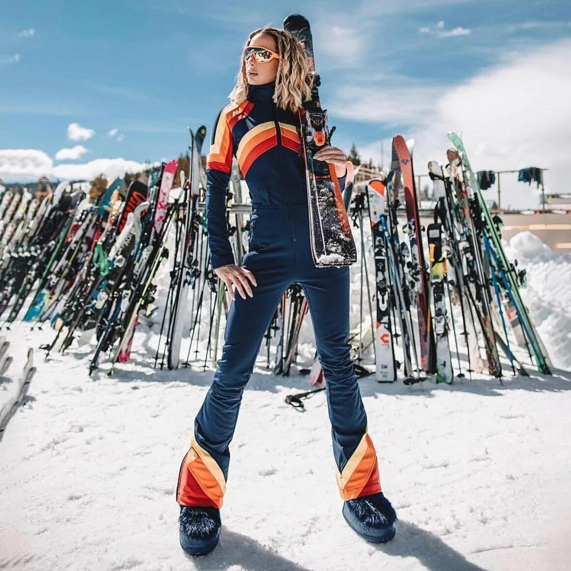 Мод skiing