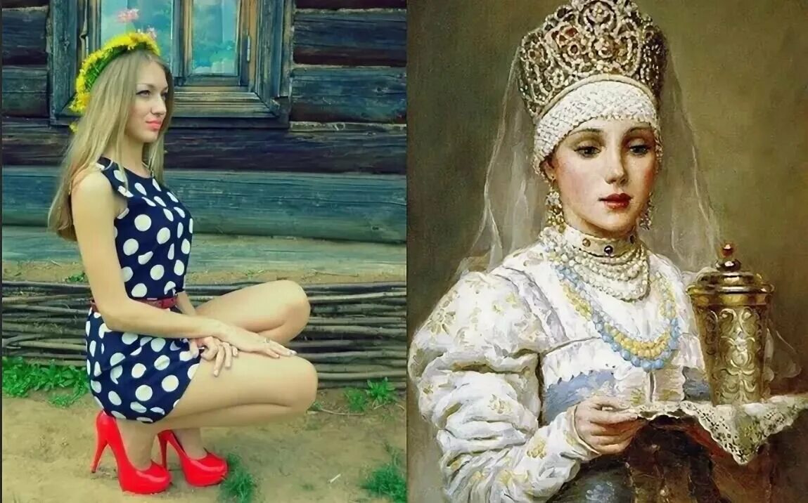 Как в старину называли девушек