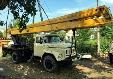 Автовышка зил