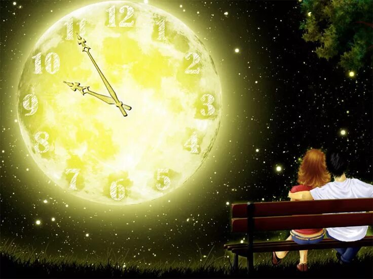 Красивое время ночью. Часы ночь. Часы Луна. Часы волшебство. Красивая ночь и часы.