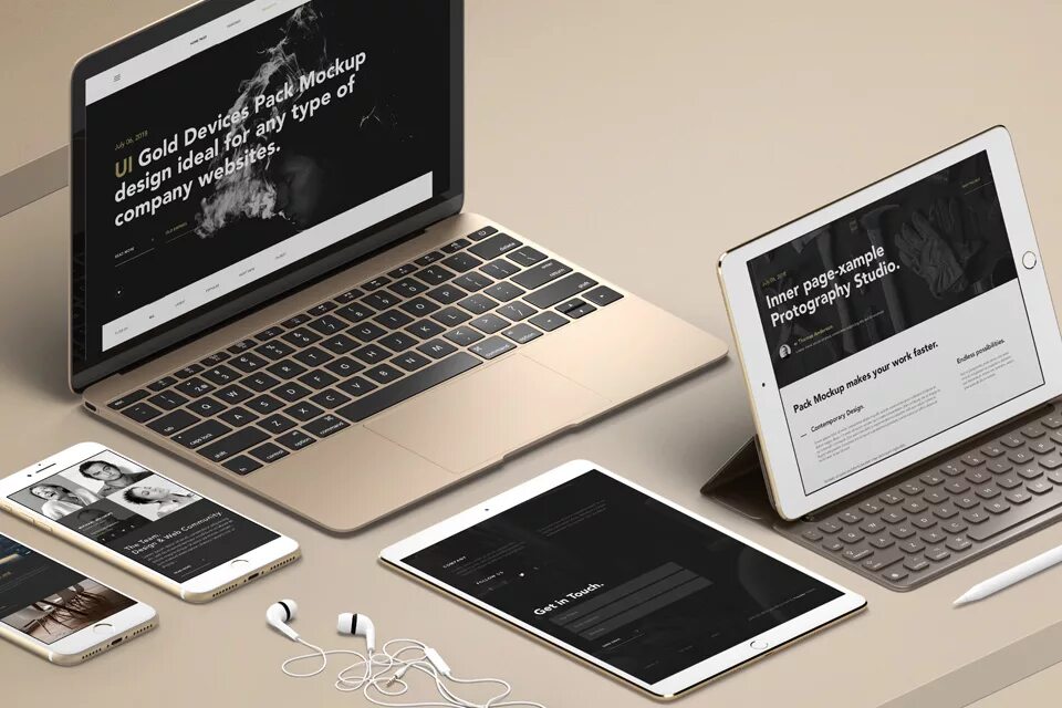 Devices pack. Web Mock up. Big isometric device Mockup Pack. Apple devices. Apple devices Mockup.