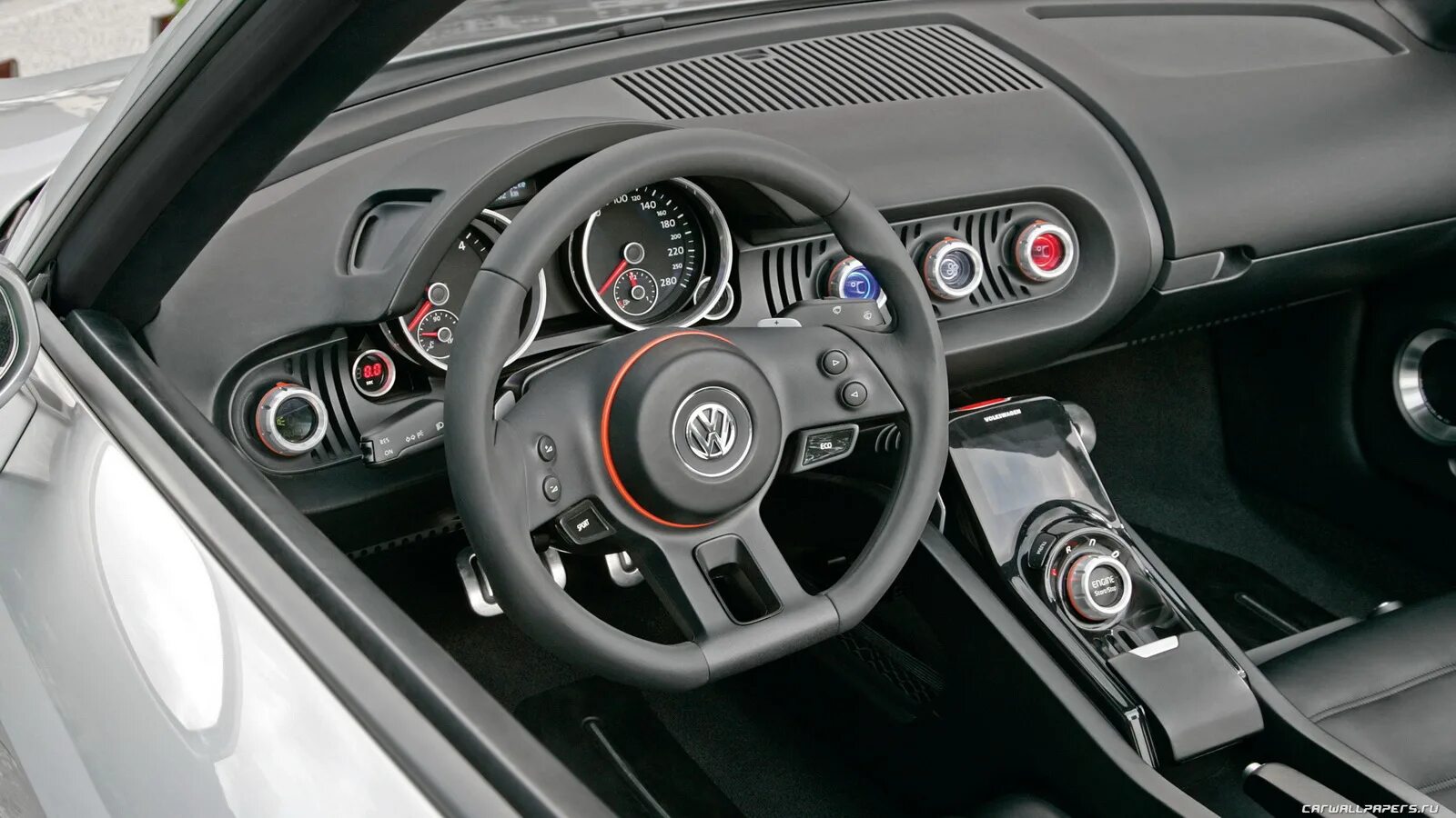 Volkswagen carplay. Volkswagen BLUESPORT Concept. VW родстер.