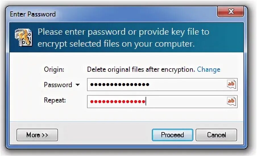Existing password does not. Advanced encryption package. service password-encryption. windows encrypt file. password don&#039;t match.