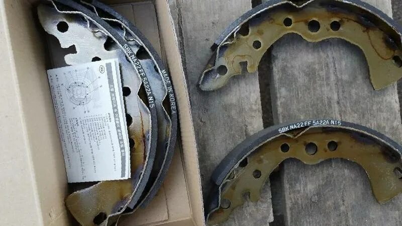 колодки задние almera classic