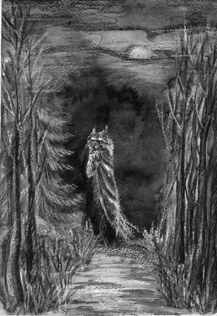Красивые мистические рисунки. Сказочное дерево. Сложные рисунки. Рисунок таинственный. Мрачные рисунки карандашом.