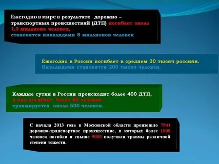 Дорожно транспортное происшествие заключение