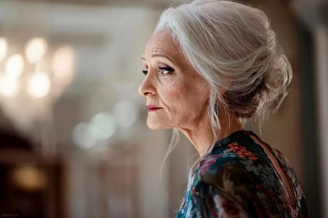 Возраст женщин пенсионеров. Милли Купер. Модель 60+ Барбара.