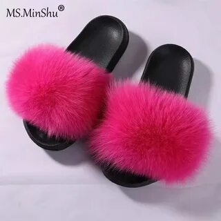 Тапочки с мехом для улицы