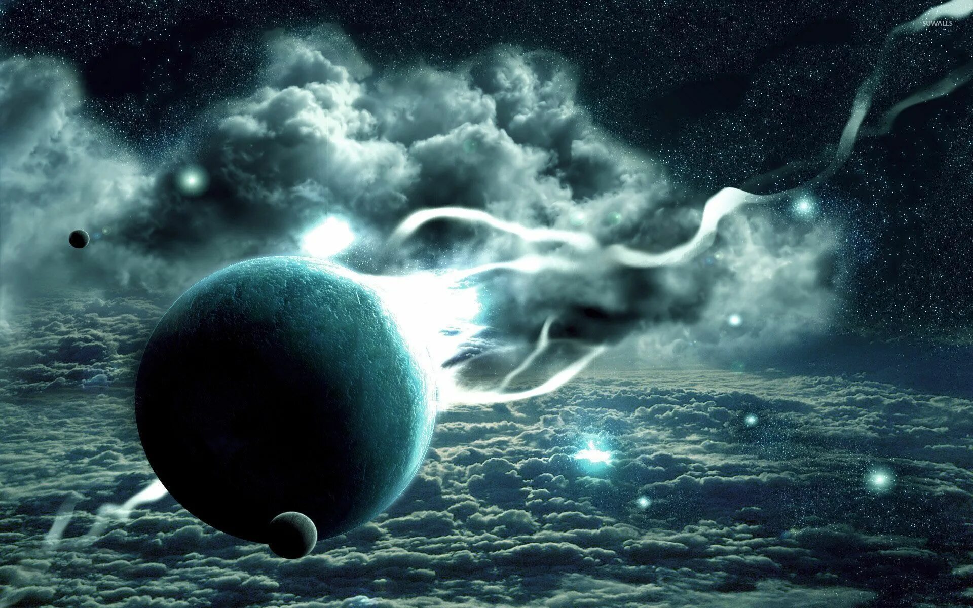 Above planets