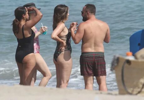 Sophia Bush - Swimsuit Candids in Malibu. 