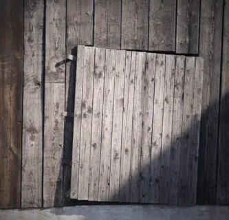 Broken wooden