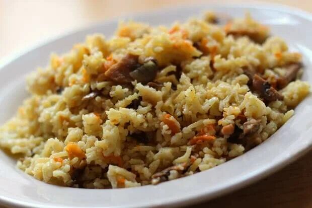 Плов с грибами рецепты с фото Неправильный, но очень вкусный плов с грибами пошаговый рецепт с фото (2996 пр