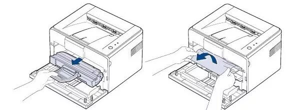 Принтер самсунг зажевала бумага. Застряла бумага Canon mf3010. Brother замятие