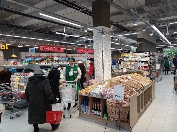 Eurospar, supermarket, City of Kazan, Fatykha Amirkhana Street, 101В - Yandex Ma