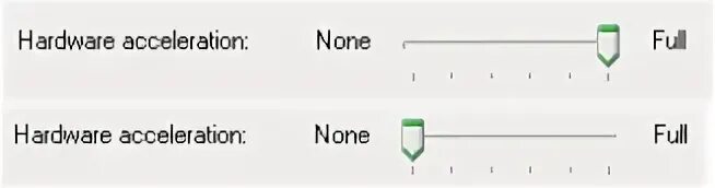 Hardware acceleration
