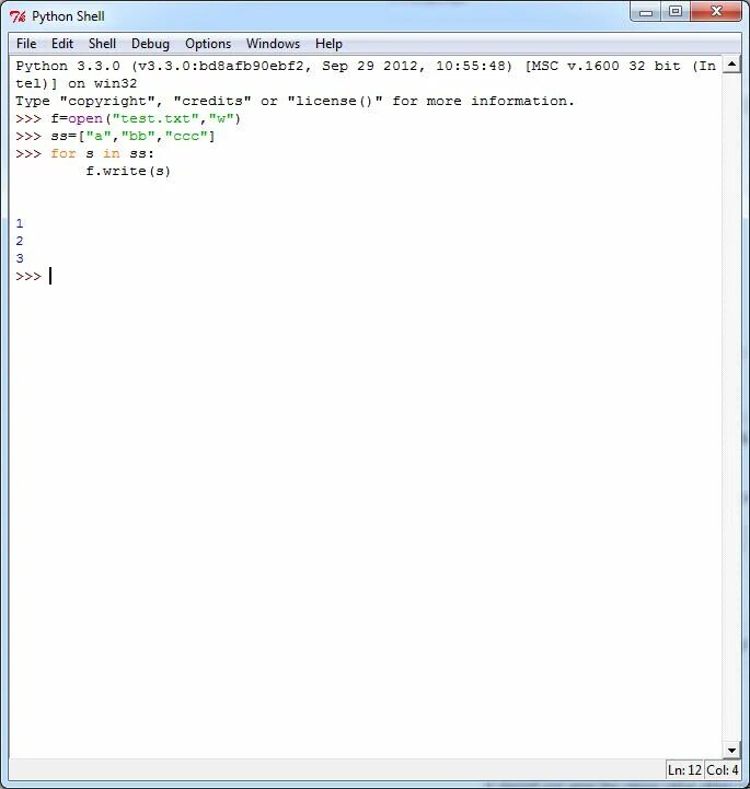 Python 3 idle. Idle Python. Python оболочка. Запись в файл питон. Write в питоне.