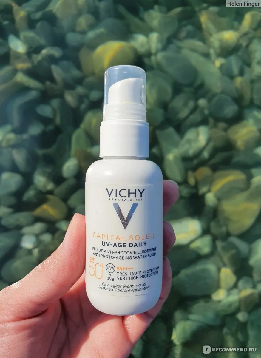 Солнцезащитный флюид Vichy. Vichy SPF флюид. Виши невесомый солнцезащитный флюид. Виши капитал Солейл 50 флюид. Vichy uv age daily