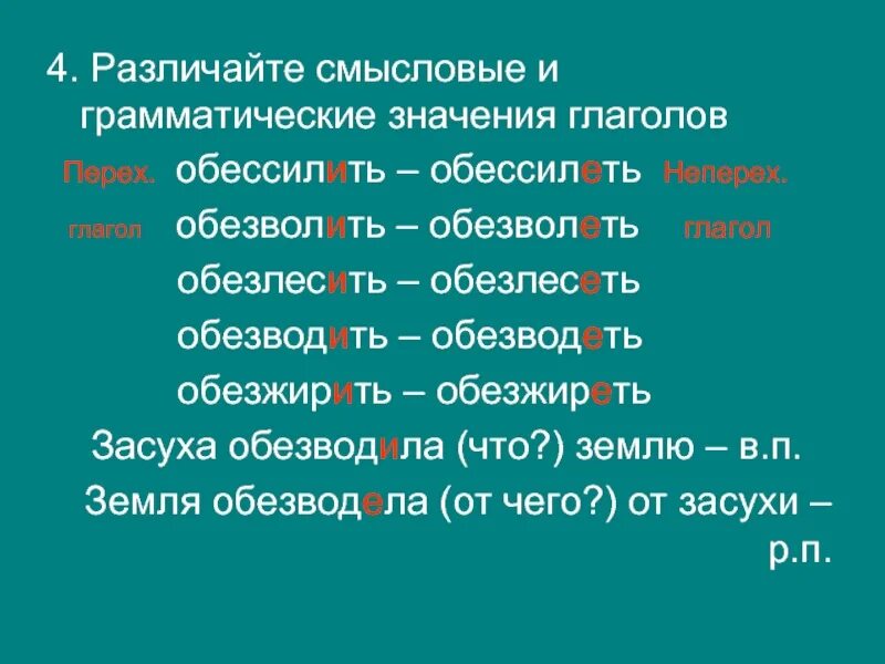 Обесилеть обесилить. Глаголы обессилеть и обессилить. Обессилеть и обессилить.