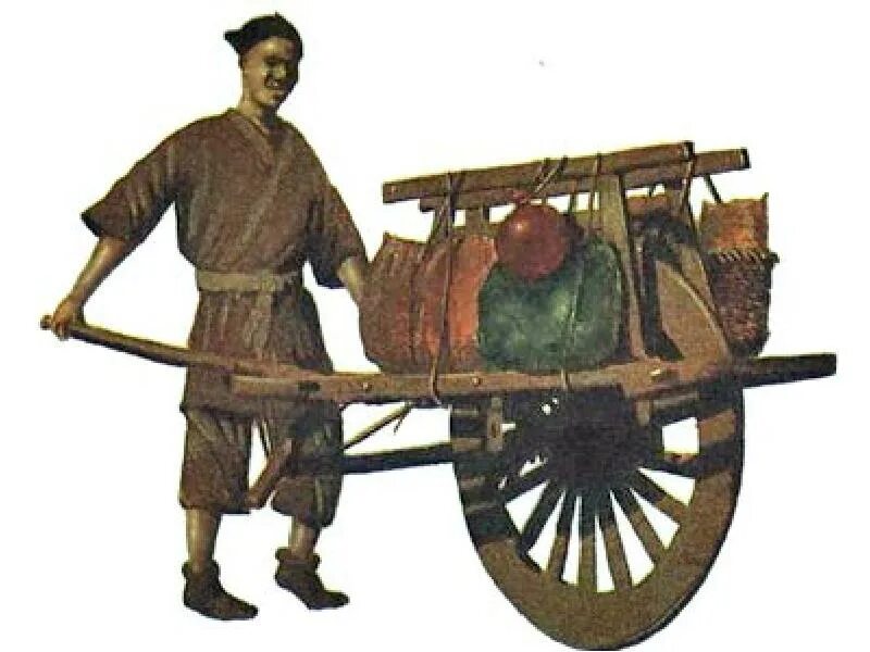 Тележка древний Китай. Одноколёсные повозки древнего Китая. Тачка в древнем Китае. Телега в древности.